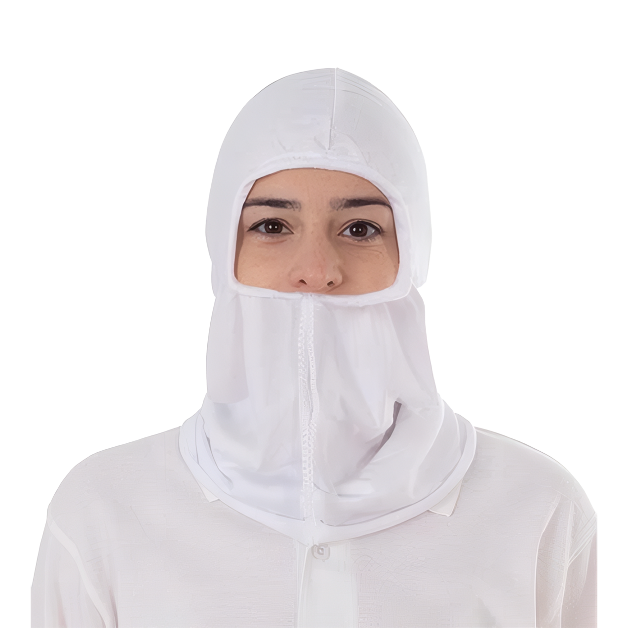 Balaclava con cordón para la industria alimentaria